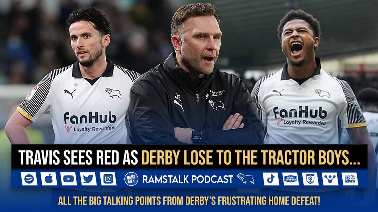 Travis Sees Red As Derby Lose To The Tractor Boys