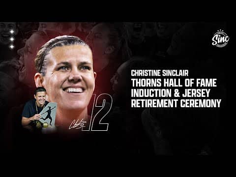 Portland Thorns to Retire Jersey for Christine Sinclair at Inaugural Thorns Hall of Fame Induction