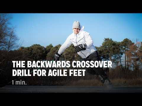 The Backwards Crossover Drill for Agile Feet