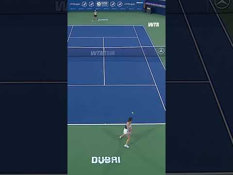 Here, there, EVERYWHERE💥 #MagdaLinette #wta #DDFTennis