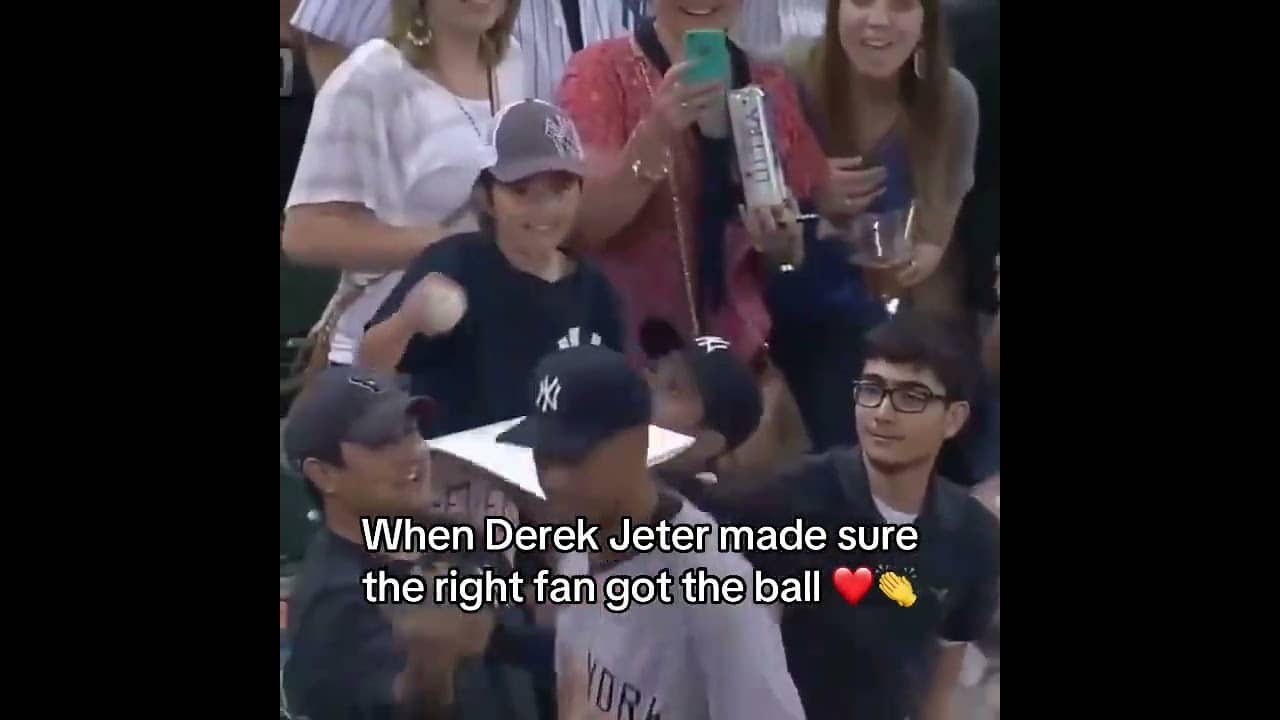 Jeter made a fan for life 🙌