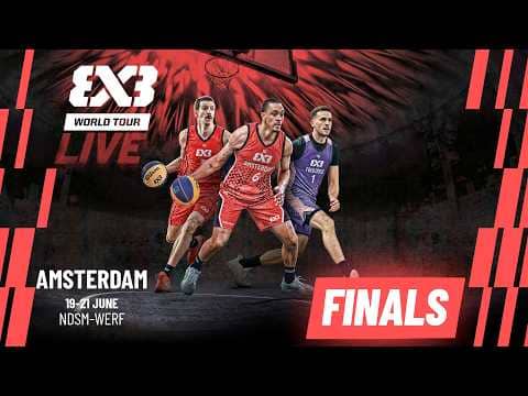 LIVE🔴 FIBA #3x3WorldTour Amsterdam 2026 | Finals | #3x3Basketball