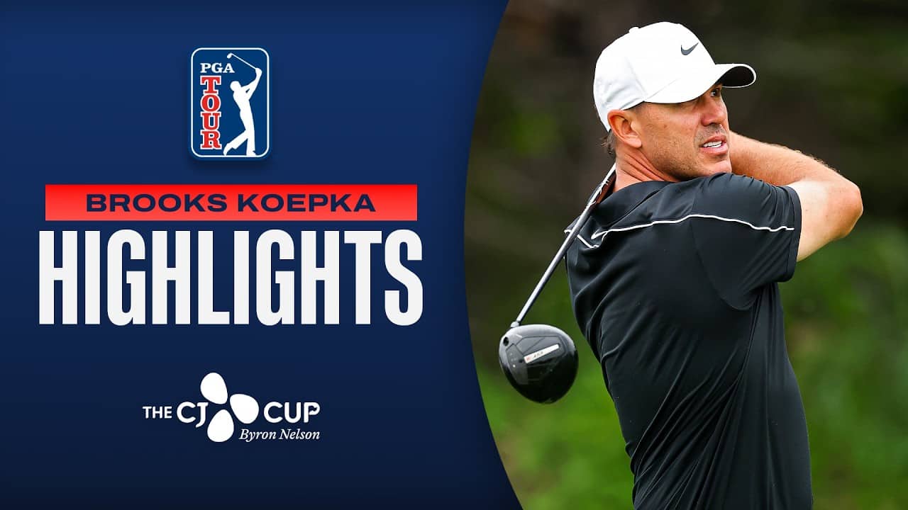 Brooks Koepka shoots 8-under 63 | Round 1 Highlights | THE CJ CUP | 2026