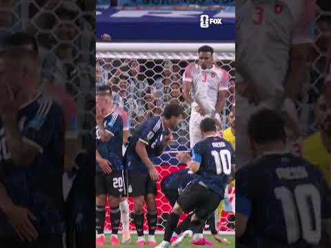 Lionel Messi, the first FIFA World Cup player in history to score in 7 consecutive matches