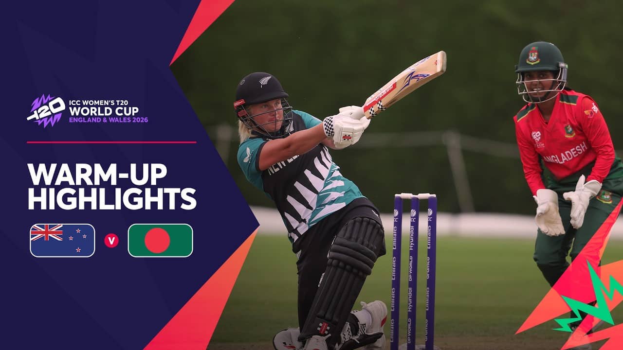 New Zealand put on a show against Bangladesh | Match Highlights | Women's T20WC 2026 warm-ups