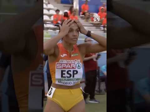 Bestué at her best! 🔥 #spain #athletics #europeanathletics #sports #trackandfield