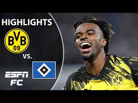 DOWN TO THE WIRE 💪 Hamburg vs. Borussia Dortmund | Bundesliga Highlights | ESPN FC