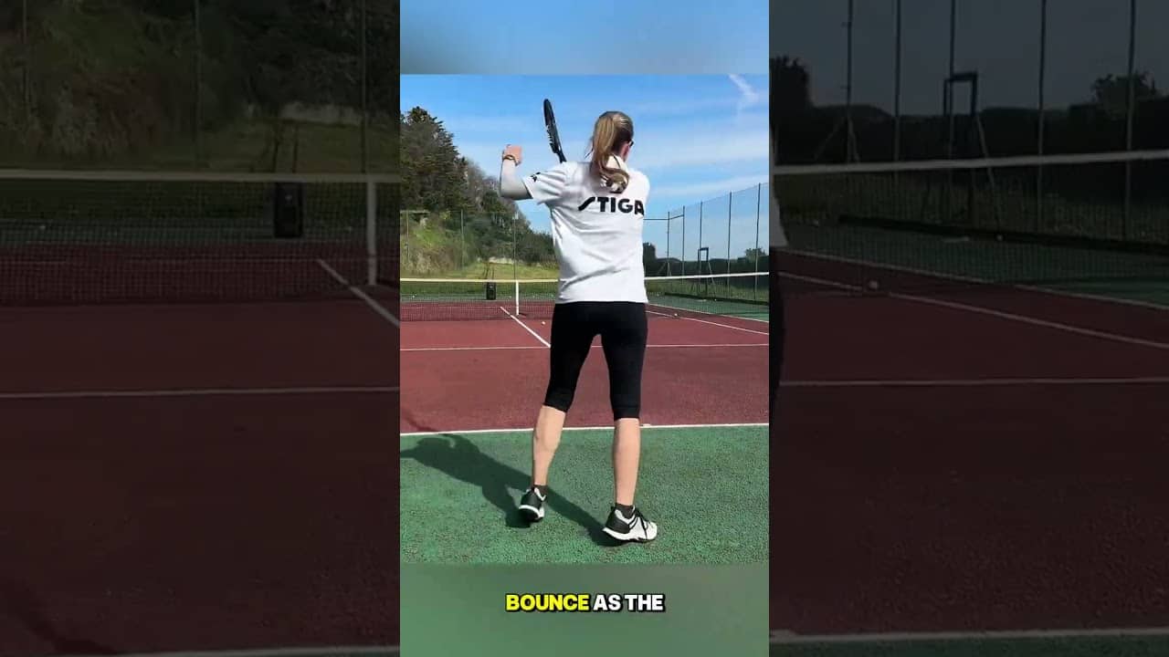 Beat the bounce #tennisdrill