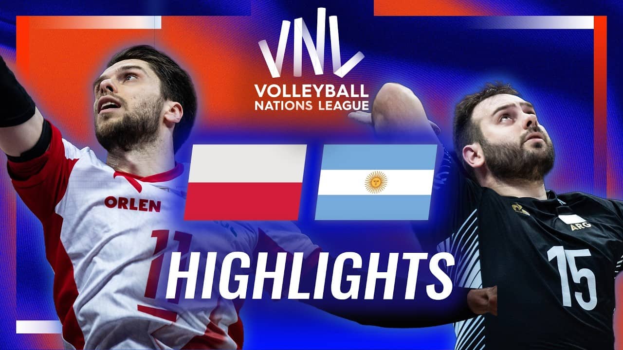 Poland 🇵🇱 vs. Argentina 🇦🇷 - Highlights | Week 2 | Men's VNL 2026