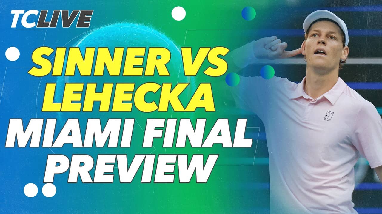 Jannik Sinner goes for sunshine double vs Jiri Lehecka | TC Live