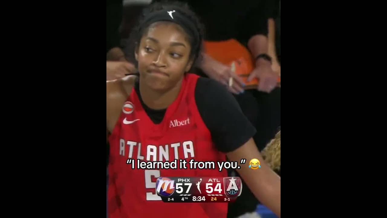 Angel Reese had jokes for Alyssa Thomas 😅