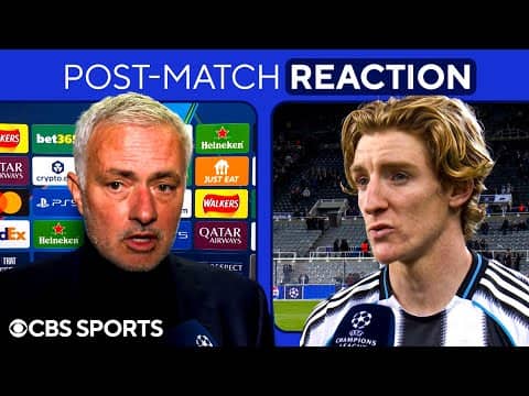 "COMPLETE CONTROL" José Mourinho on Benfica's 1ST HALF PLAY | Howe, Barnes & Gordon on Newcastle WIN