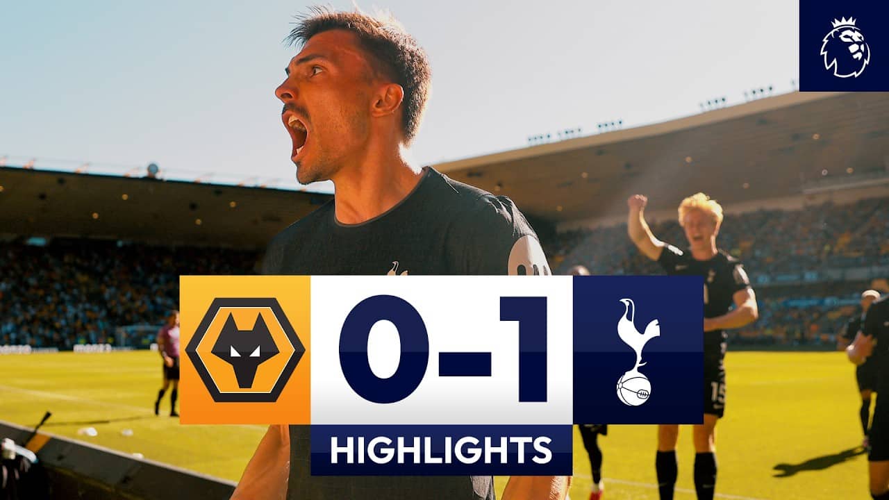 Palhinha secures vital victory! | Wolves 0-1 Spurs | Premier League Highlights