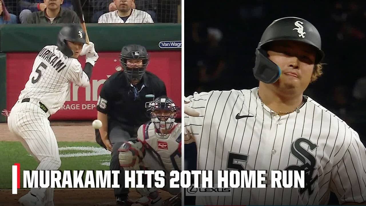 MUNETAKA MURAKAMI HITS 20TH HOME RUN OF THE SEASON 🔥 | ESPN MLB