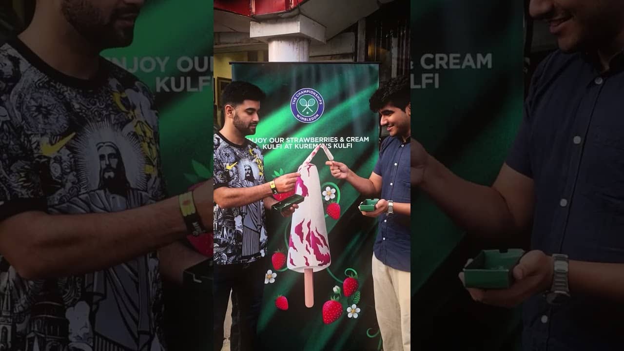 Wimbledon's most iconic tradition is now in Delhi 😍