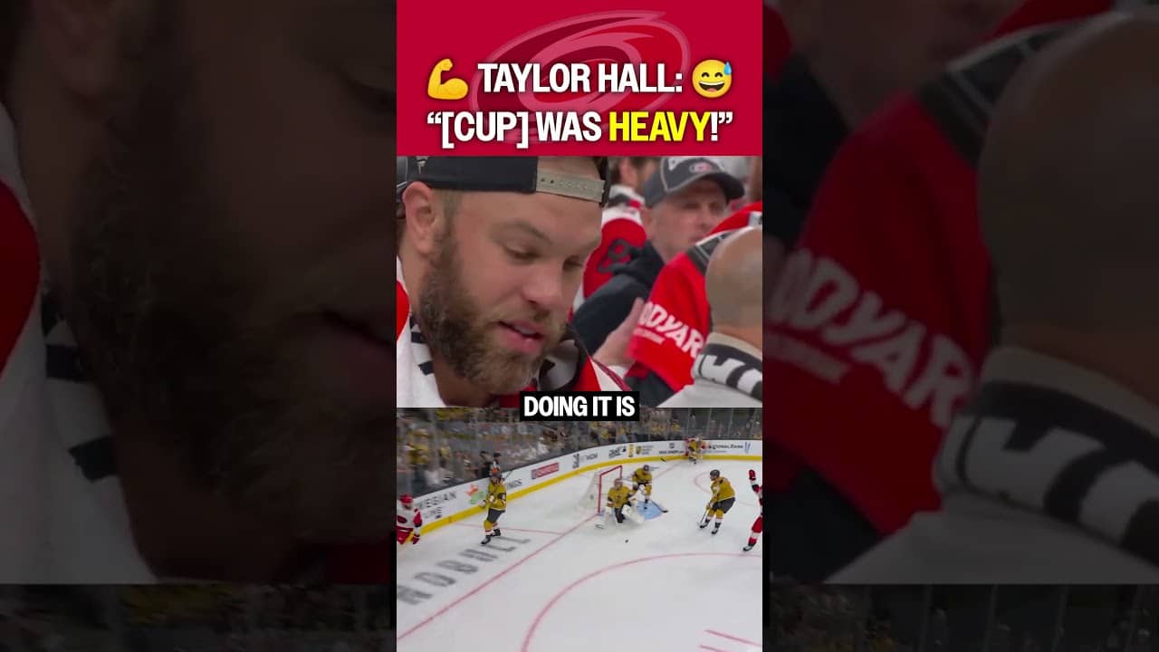 HALL: Cup was HEAVIER than expected! 💪