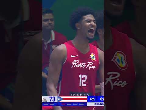 🇵🇷 Tremont Waters is incredibly shifty 🤯 #FIBAWC