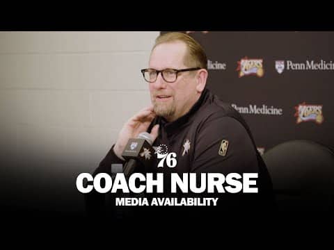 Philadelphia 76ers Postgame Media Availability 🎙️ | Coach Nurse | 12.04.25