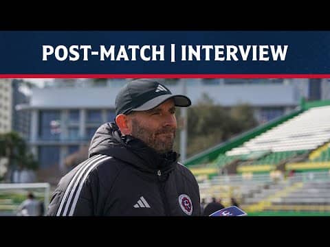 Post-Match Interview | NE Revolution vs. Houston Dynamo
