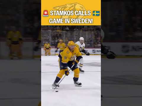 STAMKOS scores OT WINNER in Sweden! 🫨🇸🇪