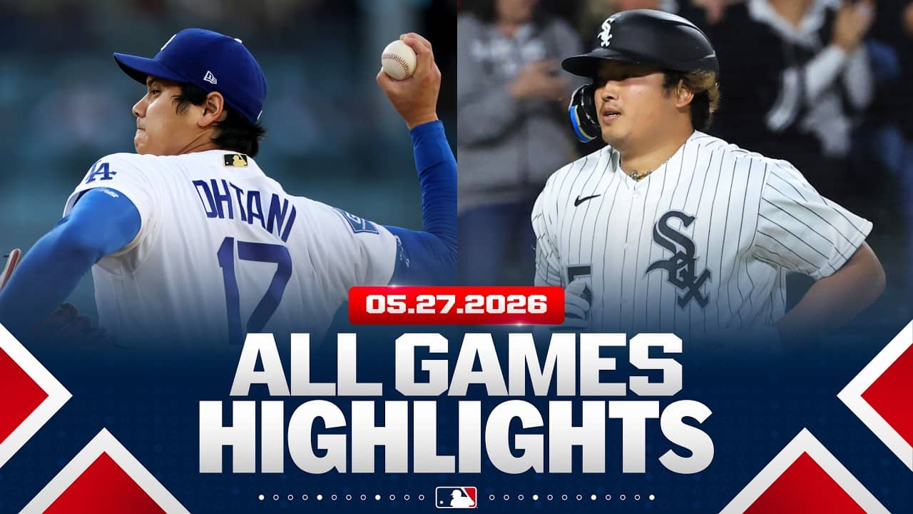Highlights from ALL GAMES on 5/27 (Ohtani allows no hits, Murakami hits 20th homer, MORE!)