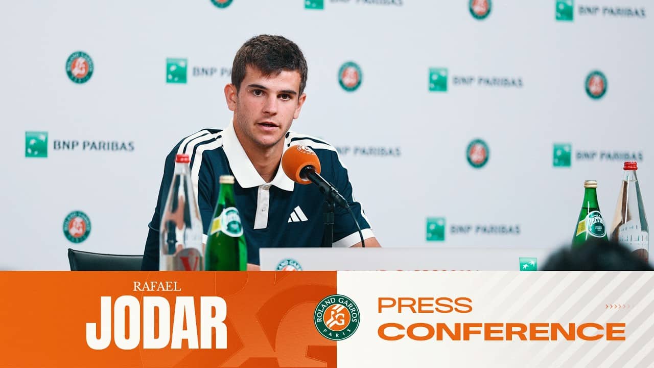 Rafael Jodar | Round 3 Press Conference | Roland-Garros 2026
