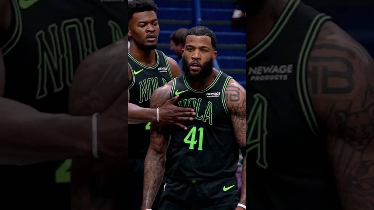 Saddiq Bey provides steady hand for NOLA 🏀 #pelicans #nba #highlights
