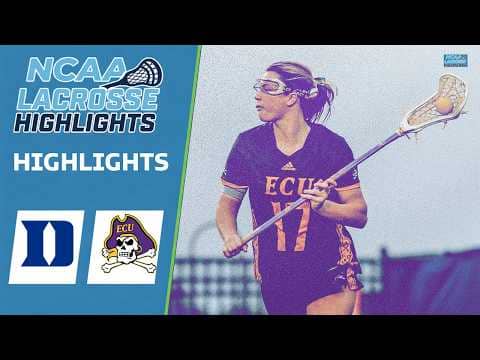 East Carolina vs Duke | NCAA Women’s College Lacrosse Highlights | February 25, 2026