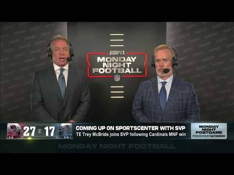Troy Aikman & Joe Buck's INSTANT REACTION to Cardinals' MNF win over the Cowboys | SC with SVP