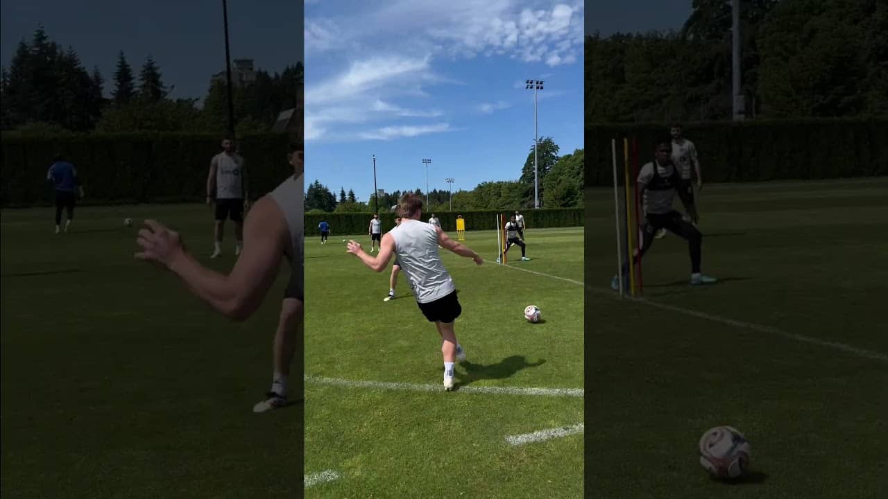 Can They Survive the Two-Touch Rondo Challenge? 👀 |  Vancouver Whitecaps FC