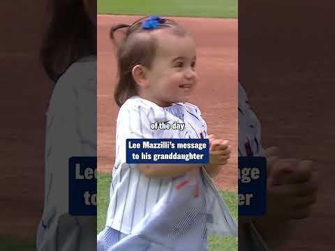 Lee Mazzilli addressed his granddaughter in his Mets Hall of Fame speech ๐๐งก