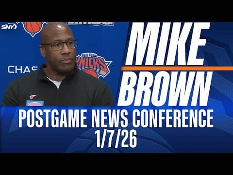Mike Brown on Guerschon Yabusele's big game off bench in Knicks win over Clippers