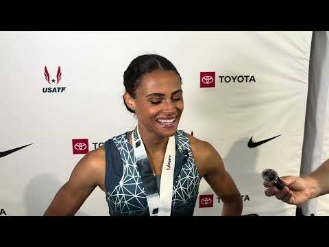 Sydney McLaughlin-Levrone Reacts To 48.90 To Win 400m At USATF Outdoor Championships