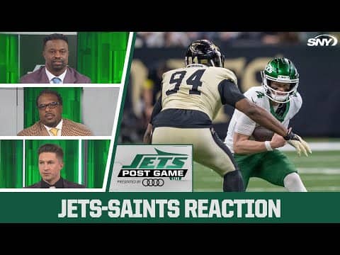 Bart Scott, Willie Colon, Connor Rogers react to Jets' 29-6 loss to Saints