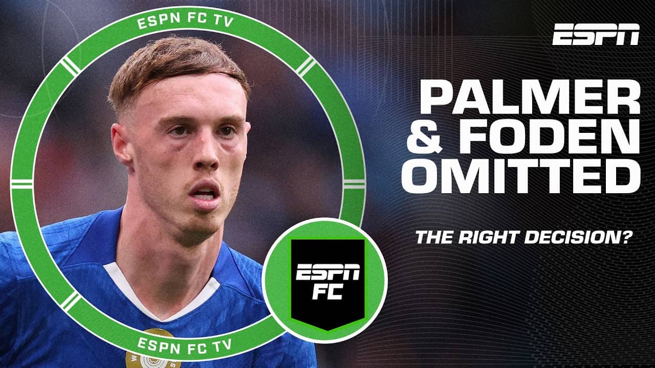 THE RIGHT DECISION to omit Cole Palmer and Phil Foden from England's World Cup squad?! 🧐 | ESPN FC
