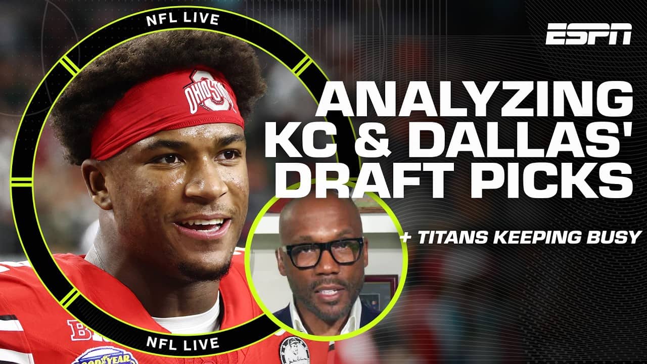 A+ GRADE! 🗣️ Cowboys & Chiefs get HIGH PRAISE from Chase Daniel, Louis Riddick | NFL Live