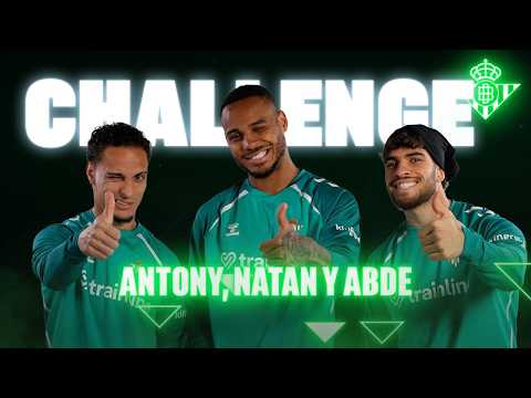 RETO de palabras con ritmo con ANTONY, NATAN y EZ ABDE 😂🎶 | CHALLENGE | Real BETIS Balompié