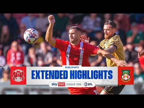 Leyton Orient vs. Wrexham: Extended Highlights | EFL League One | CBS Sports Golazo