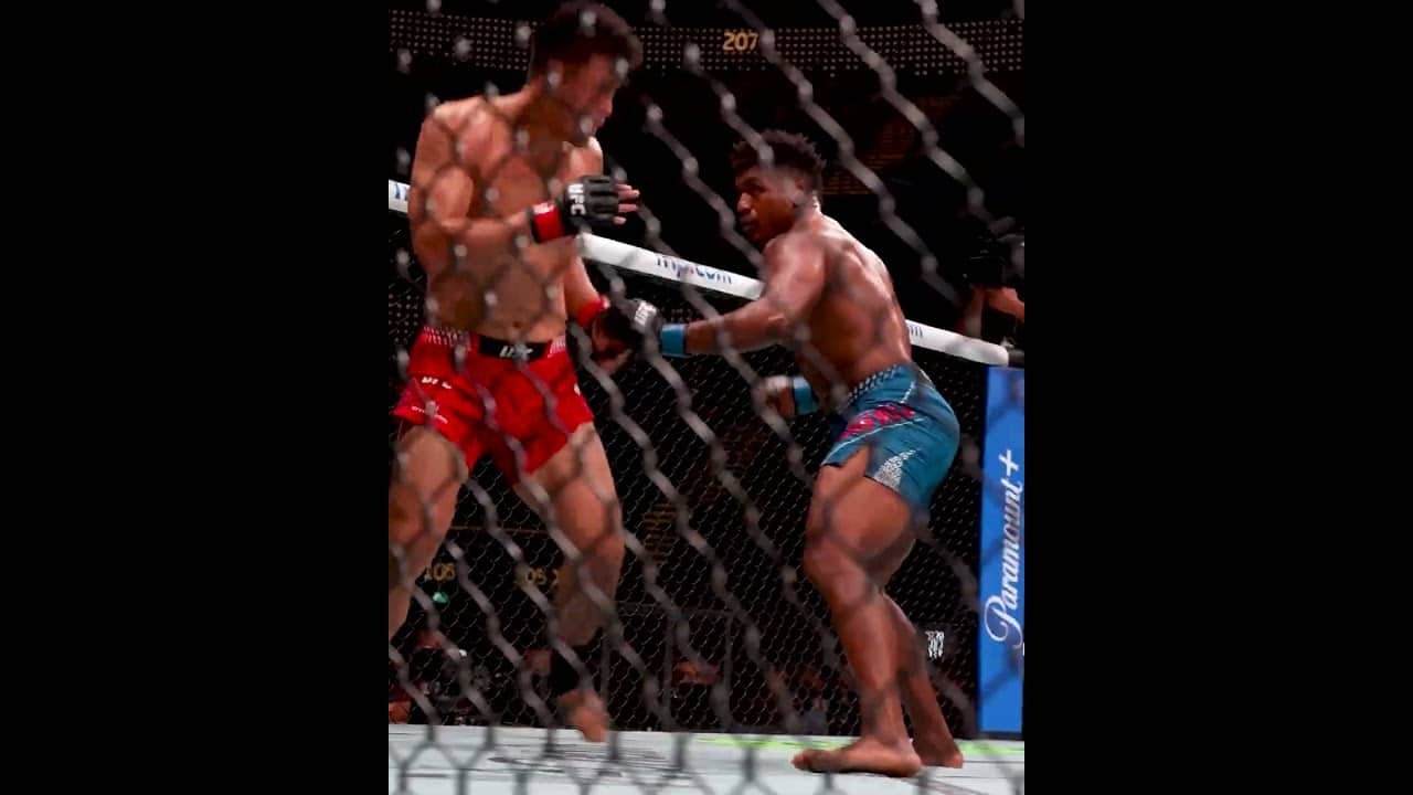 Menifield was TEEING OFF! #ufcmacau