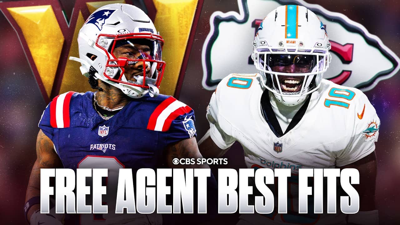 Best fits for top remaining NFL free agents: Stefon Diggs, Tyreek Hill & MORE ✅