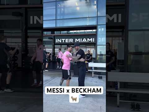 Sir David Beckham getting the @intermiamicf squad ready for MLS Cup pres. by Audi!👀