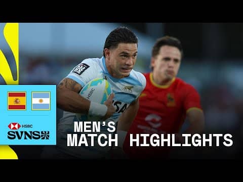 Another CLASSIC match up 😤 | Spain v Argentina | HSBC SVNS Perth 2026 | Match Highlights