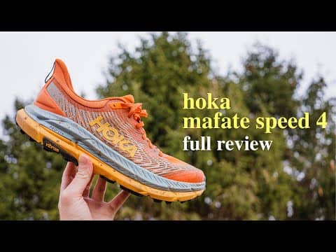 HOKA MAFATE SPEED 4 REVIEW - A Worthy 100 Mile Trail Running Shoe??