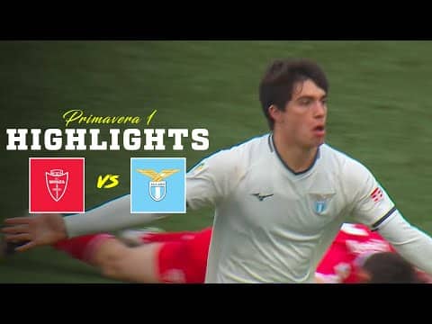 📽️ DECIDE SERRA | MONZA-LAZIO 0-1 | HIGHLIGHTS PRIMAVERA 1