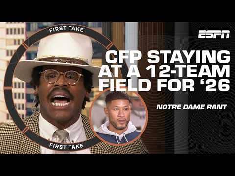 'BUMP NOTRE DAME!' 📢 - Cam Newton GOES OFF on Notre Dame's 'preferential treatment' | First Take