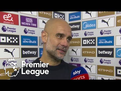 Pep Guardiola proud Man City 'brought joy' to fans in win over Man Utd | Premier League | NBC Sports