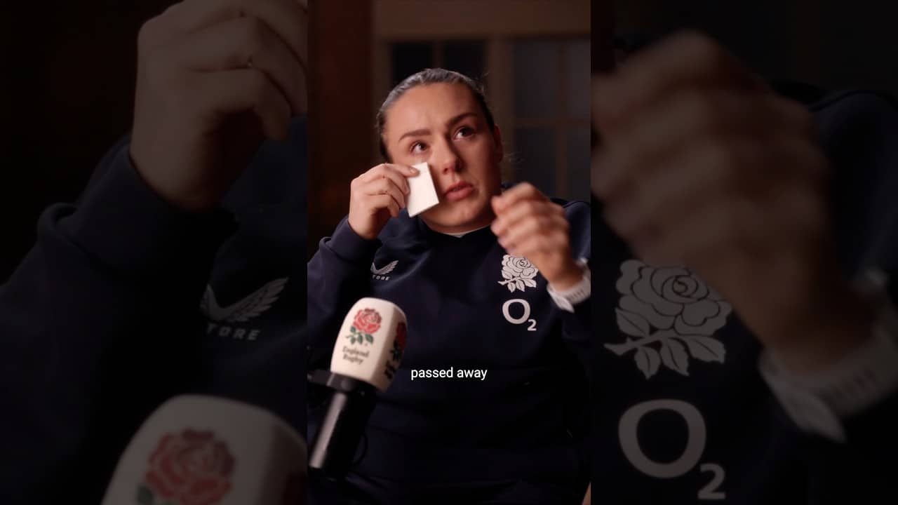 Kelsey Clifford on losing her grandad before the World Cup final ❤️ | @o@o2ukofficial #WearTheRose