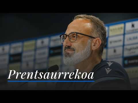 RUEDA DE PRENSA  13:00 | Pellegrino Matarazzo | Rayo Vallecano - Real Sociedad