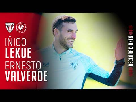 🎙️ Iñigo Lekue & Ernesto Valverde | pre Athletic Club-Sporting CP I MD8 Champions League 2025/26