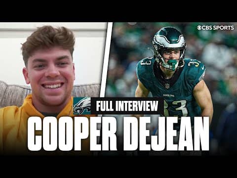 Cooper DeJean on How the Eagles Keep Winning, Vic Fangio’s Defense, Jalen Hurts’ Leadership, & MORE!